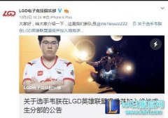韦神疑似没有退役 只是LGD的单方面宣布,lol日服