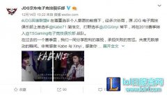JDG官宣：上单Kabe与打野Xinyi转入TSG,lol日服