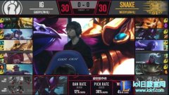 LPL战报：豪取八连胜 IG客场2：0横扫SS,lol日服